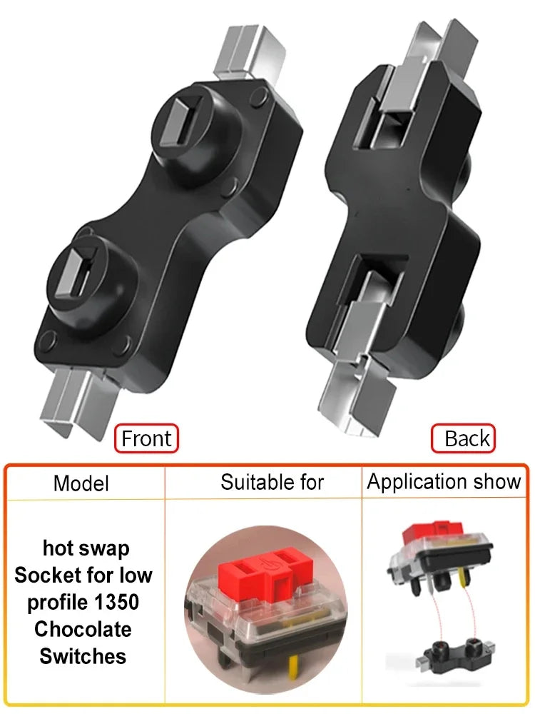 110pcs/70pcs Kailh Hot-swappable PCB Socket Hot Plug For Outemu Cherry MX Switches Mechanical Keyboard Axis DIY Connector Oasis Select 30pcs Type B