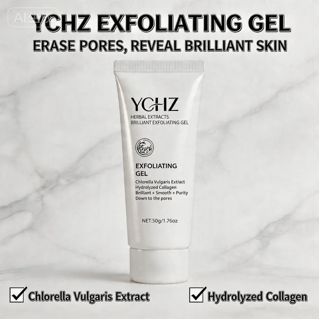 YCHZ Herbal Exfoliating Gel 80g – Brightening Daily Cleanser