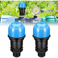 2PCS Kinetic Release Air Valve 3/4" BSP/NPT Male Thread Air Relief Vent Irrigation Water Saving for Agricultural Drip Systems Oasis Select 1 Inch BSP