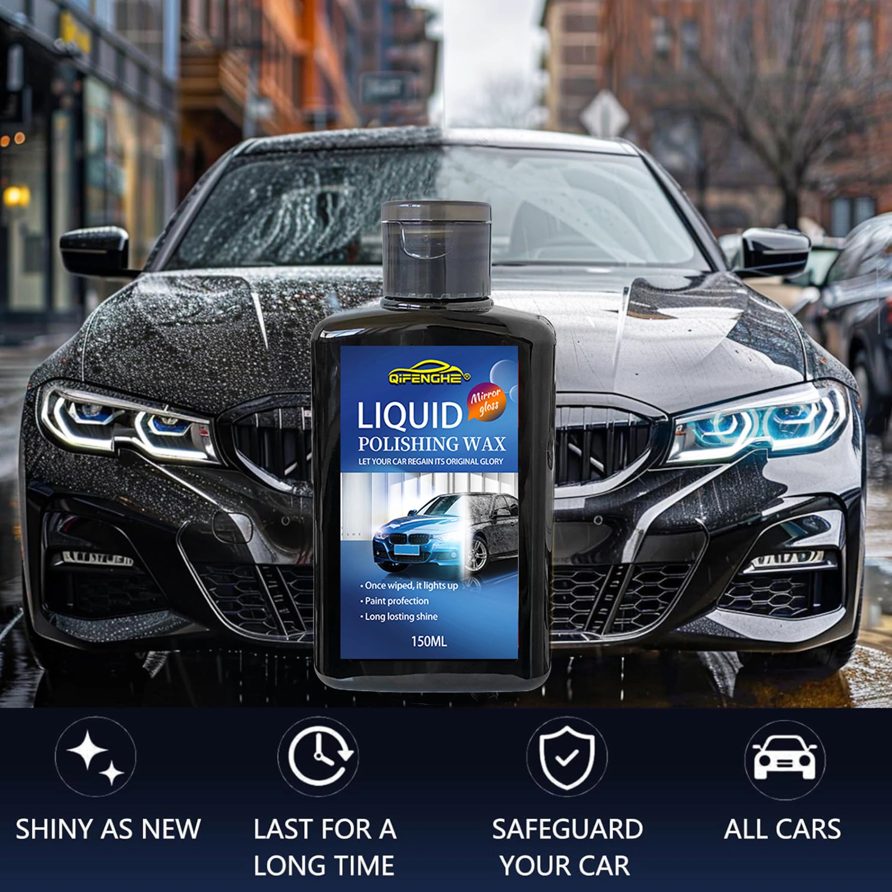 Nano Ceramic Coating Wax & Sealant – Hydrophobic Car Protection