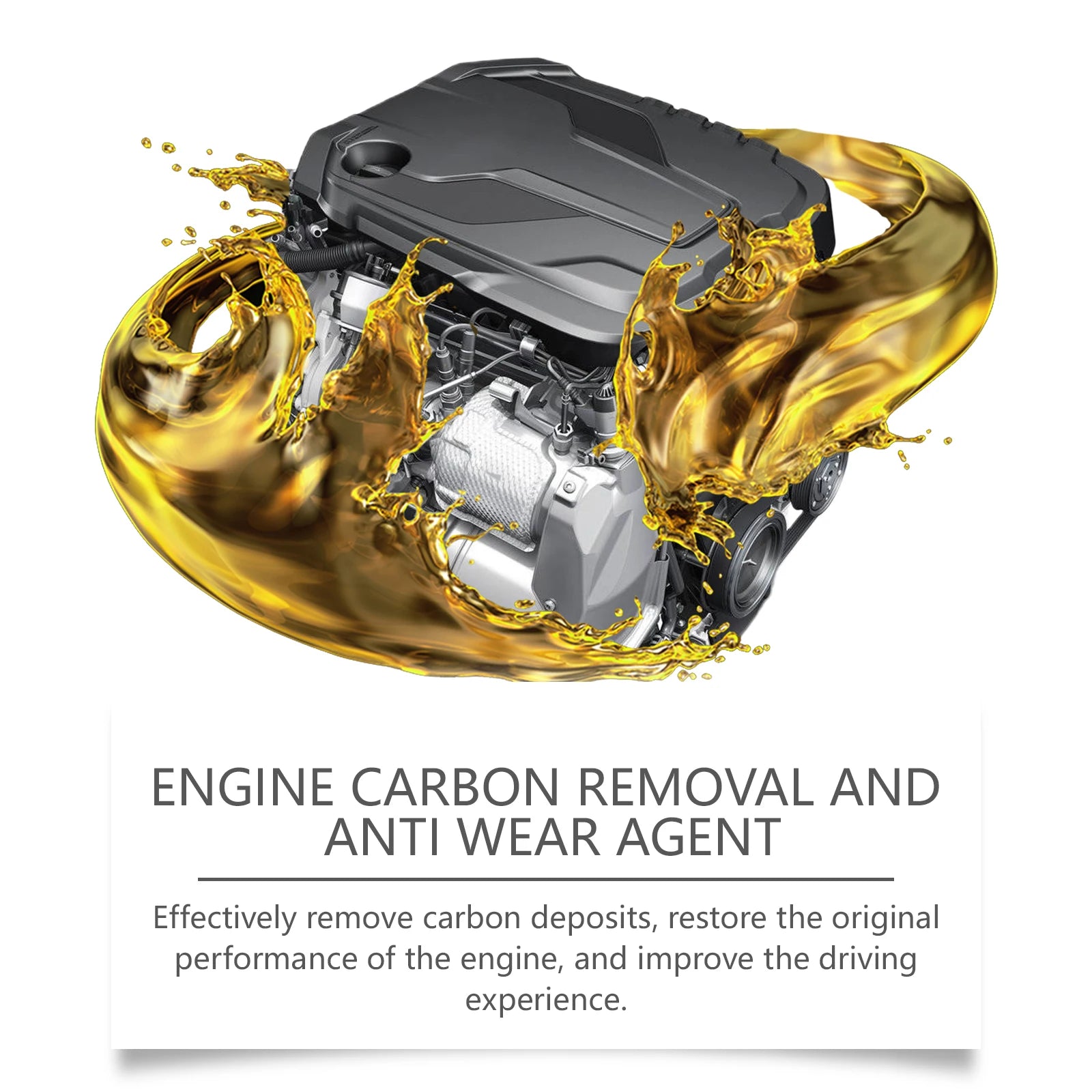 Engine Anti-Wear Protective Agent Rust and Noise Prevention Carbon Removal Anti-Wear Repair Oil Reduce Engine Friction Car Care Oasis Select