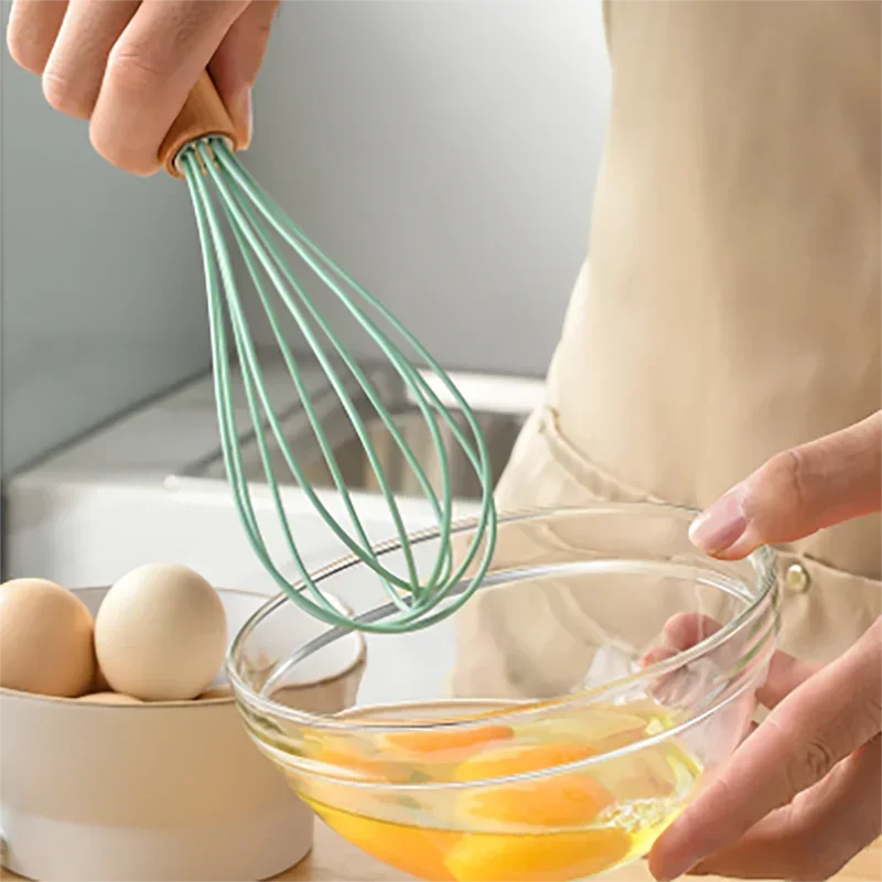 12Pcs Silicone Utensils Set Non-Stick Cookware Spatula Shovel Egg Beaters Wooden Handle Kitchenware Home Kitchen Cooking Tools Oasis Select