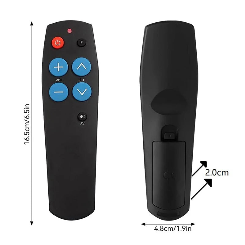 7-Button Universal IR Learning Remote Control | TV DVD STB