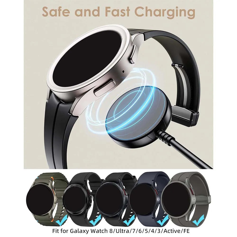 Samsung Galaxy Watch 4 5 6 7 USB-C Replacement Charger Smartwatch Charger Oasis Select