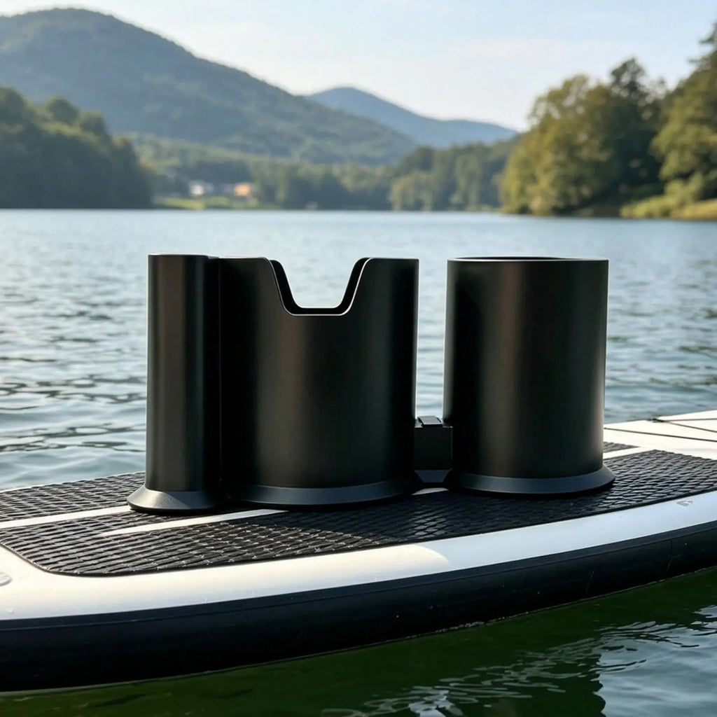 Kayak Cup Holder Universal Anti-Slip Spill-Proof Kayak Phone Drink Holder for Outdoor Surfboards Canoes SUPs Boats Fishing Water Oasis Select