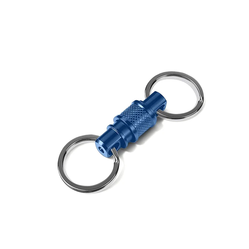 Aluminum Alloy Universal Rotating Buckle 360° Multi-Functional Storage Clip for Bag Key Daily Organizer Accessory Oasis Select Blue