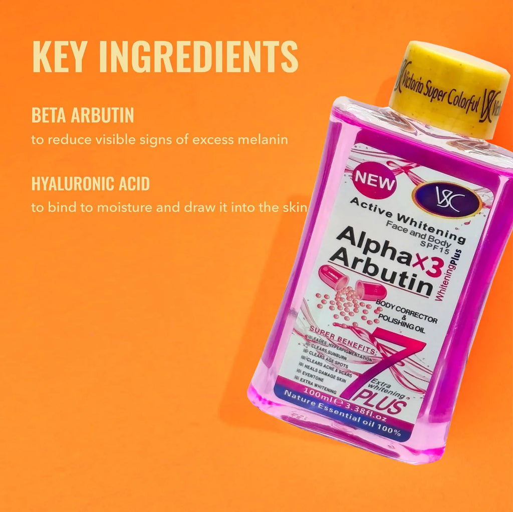 Alpha Arbutin Brightening Body Oil – Smooth, Nourish & Even Tone