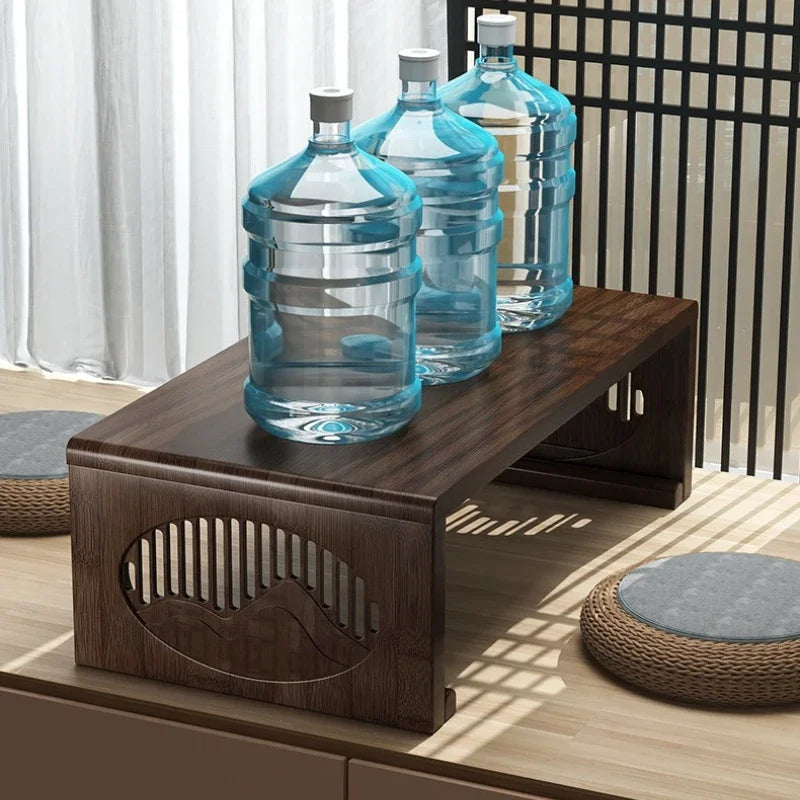 Multi-functional bay window small table tea table bed folding small coffee table balcony low table Oasis Select