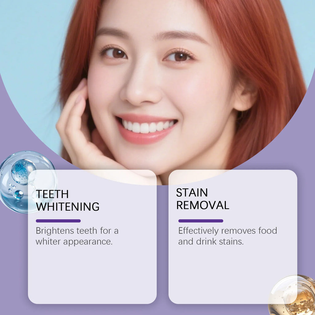 Smoke Stain Remover Whitening Toothpaste Deep Clean Yellow Teeth Refresh Breath Anti-Plaque Daily Oral Care Dental Mint Flavor Oasis Select