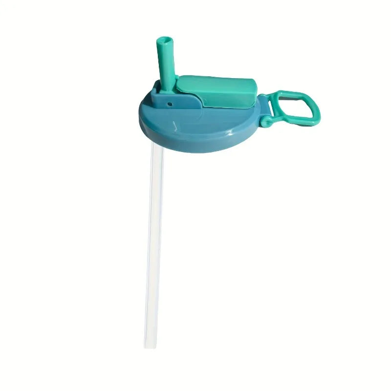 Reusable Lid for Soft Drink Cans That Comes in Four Colors Designed for Beverages, Juices, And Soft Drinks Complete with a Straw Oasis Select Blue