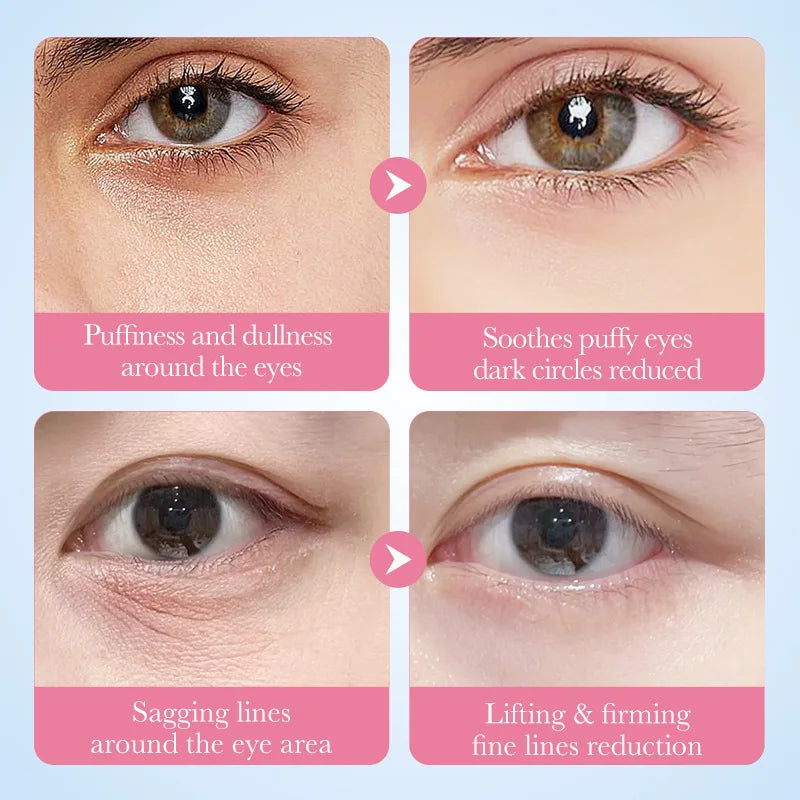 SADOER Sakura Collagen Eye Masks 60pcs – Hydrogel Eye Patches Hydrogel Eye Patches Oasis Select