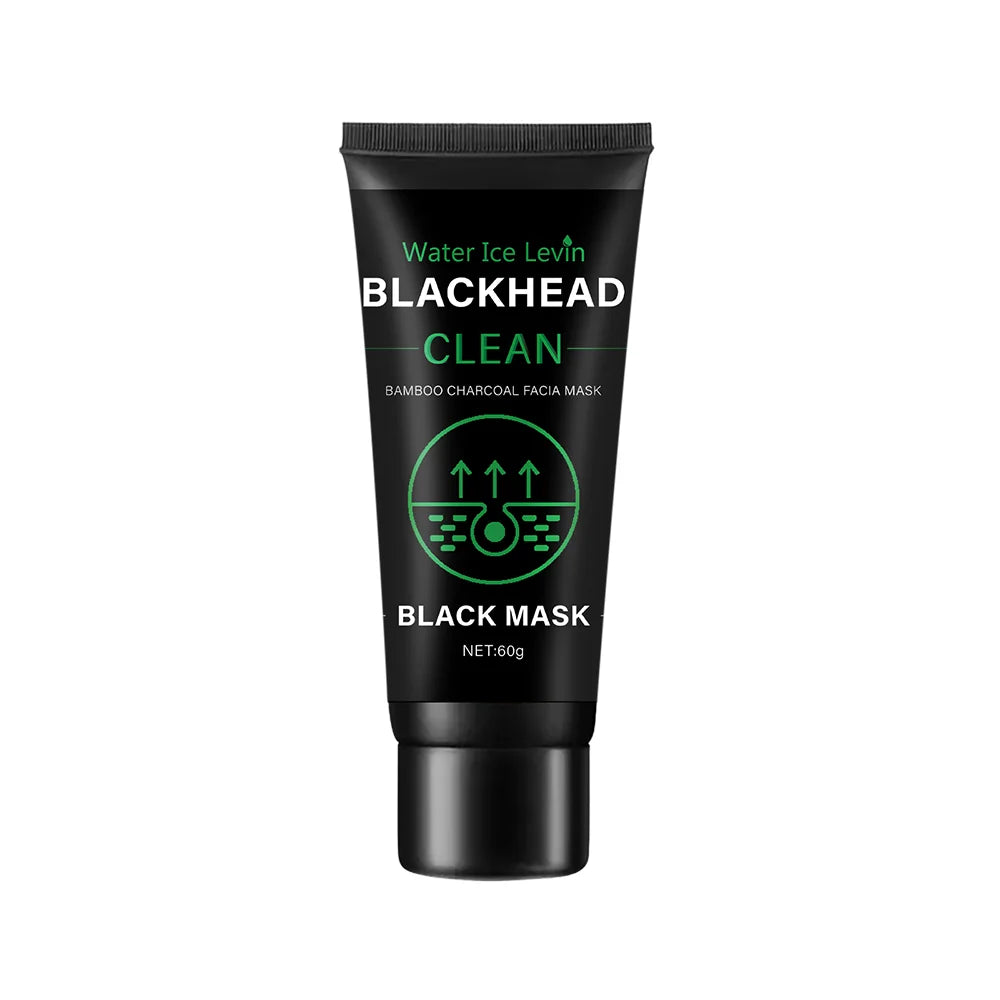 60g Bamboo Charcoal Fiber Mask Blackhead Removal Deep Mask Deep Cleansing Cleansing Exfoliating Mask Treatment Black Mask Oasis Select A bottle