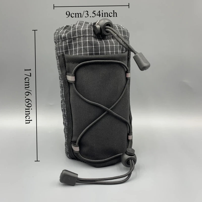 Outdoor Backpack Arm Bag Camping Climbing Bag Wallet Pouch Purse Phone for Water Bottle Storage Bag Hiking Mountaineering Oasis Select Black