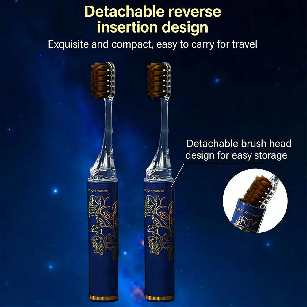 Lipstick Folding Travel Toothbrush – Ultra Soft Gift Box Travel Toothbrush Oasis Select