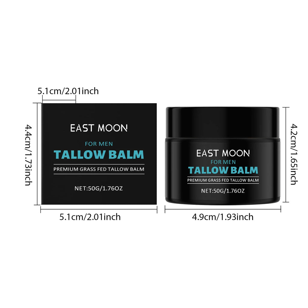 Men's Tallow Balm Firming Fade Fine Lines Anti Wrinkle Moisturizing Non-Greasy Brighten Skin Facial Care Skin Face Cream Oasis Select