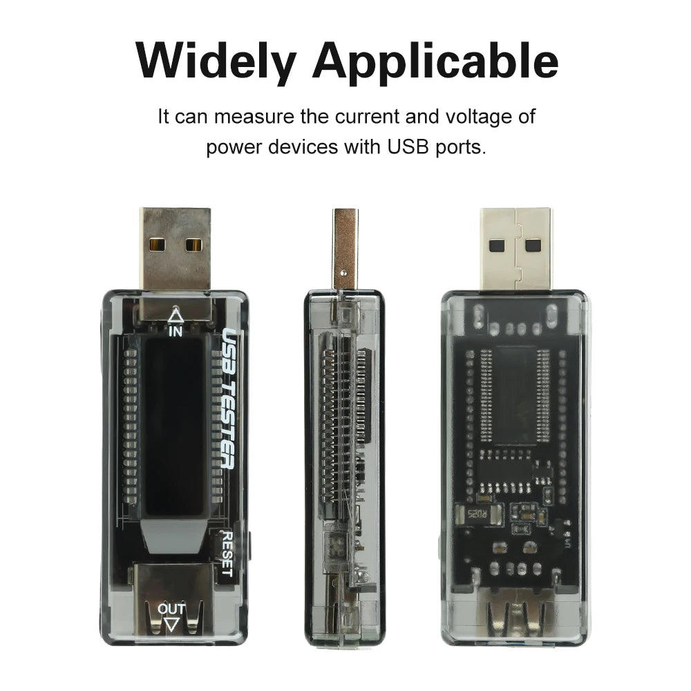 4-30V USB Voltage Current Meters Capacity Battery Tester Volt Current Voltage Doctor Charger Capacity Tester Meter Power Bank Oasis Select