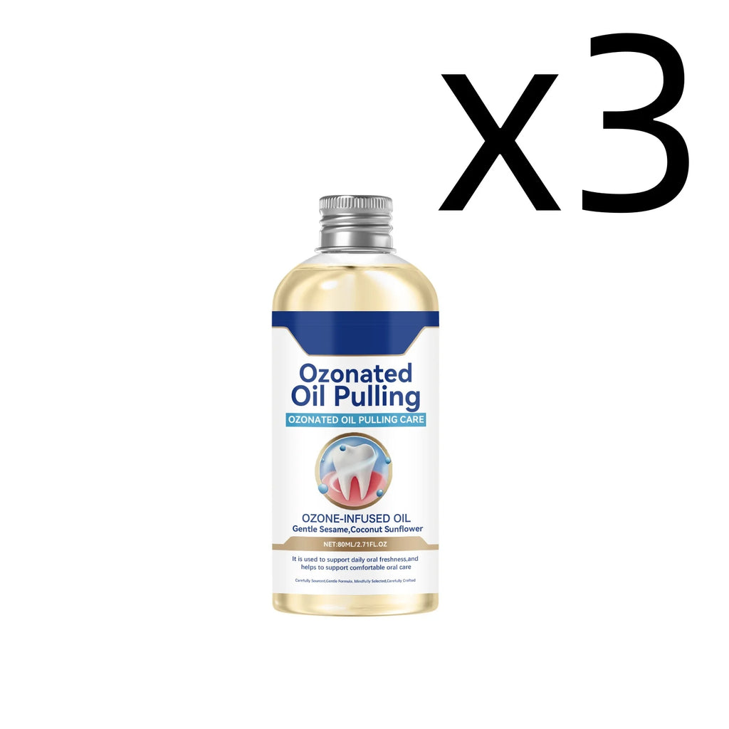 Mint Mouthwash Deep Oral Clean Instantly Fresh Breath Reduce Gum Trouble Remove Bad Smell Lasting Cool Taste Refresh Mouthwash Oasis Select 80ml X 3PCS One Unit adults