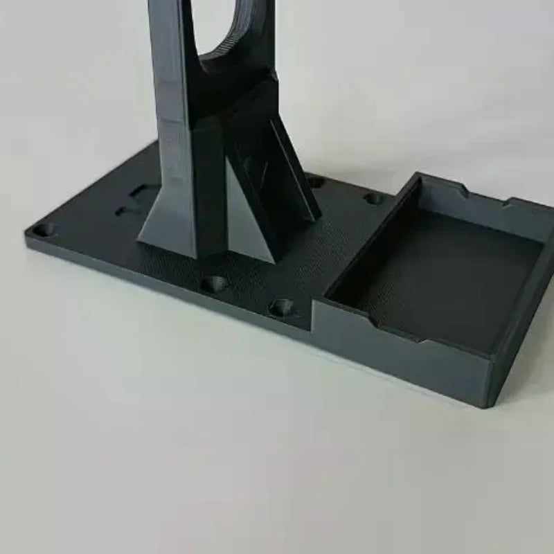 Hot Glue Gun Stand with Leak-Proof Tray & Non-Slip Base