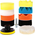11-Piece Car Polishing Pads Set – 3/5/7 Inch Sponge & Wool Car Polishing Pads Oasis Select 3 inches