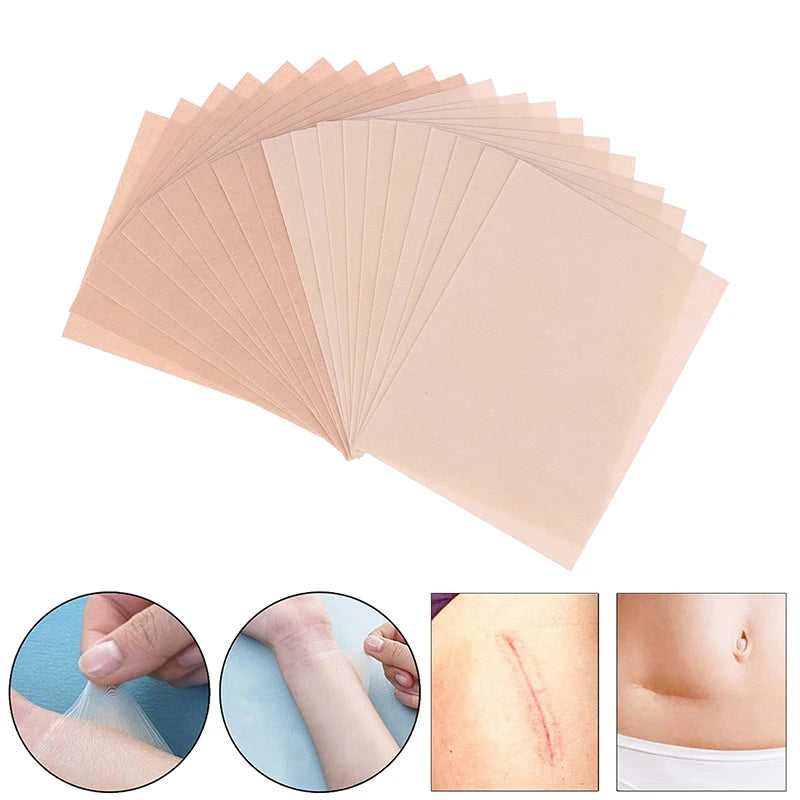 10 Pcs Temporary Tattoo Flaw Cover Stickers Skin Color Invisible Tattoo Scar Sticker Body Birthmark Covering Patch Conceal Tape Oasis Select