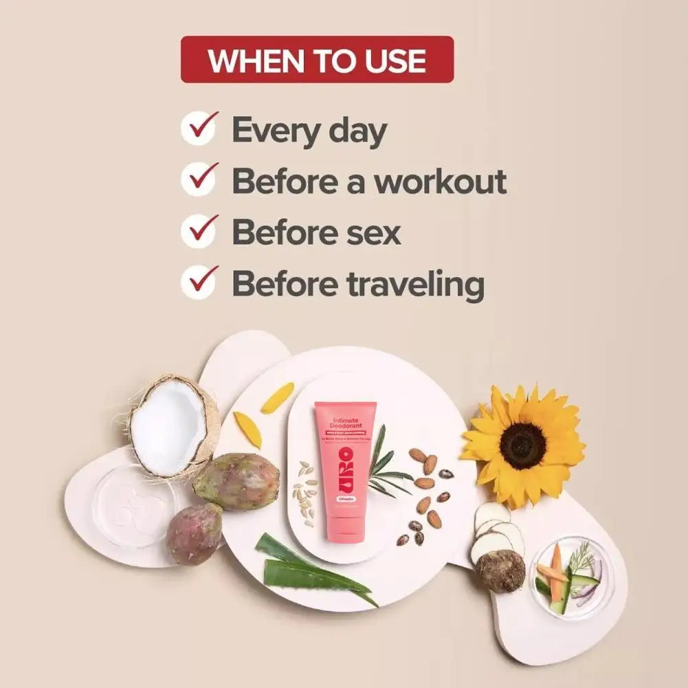 Natural Body Deodorant for Women & Men - All-Day Odor Control- Intimate & Underarm Care-Moisturizing & pH Balancing Oasis Select