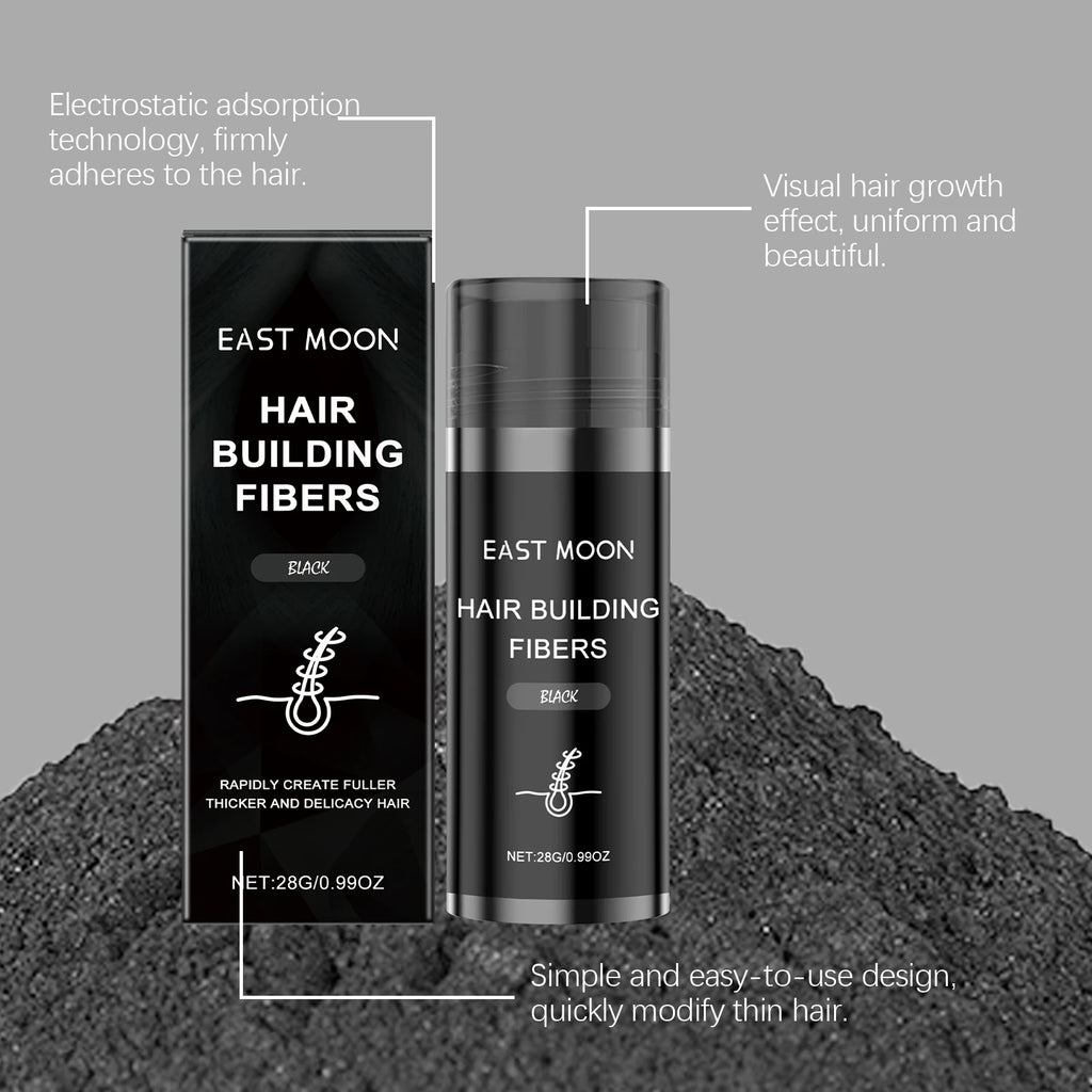 Vitamin E Hair Building Fibers Powder Long Lasting Improve Bald Hairline Thinning Treatment Instant Regrowth Hair Growth Powders Oasis Select