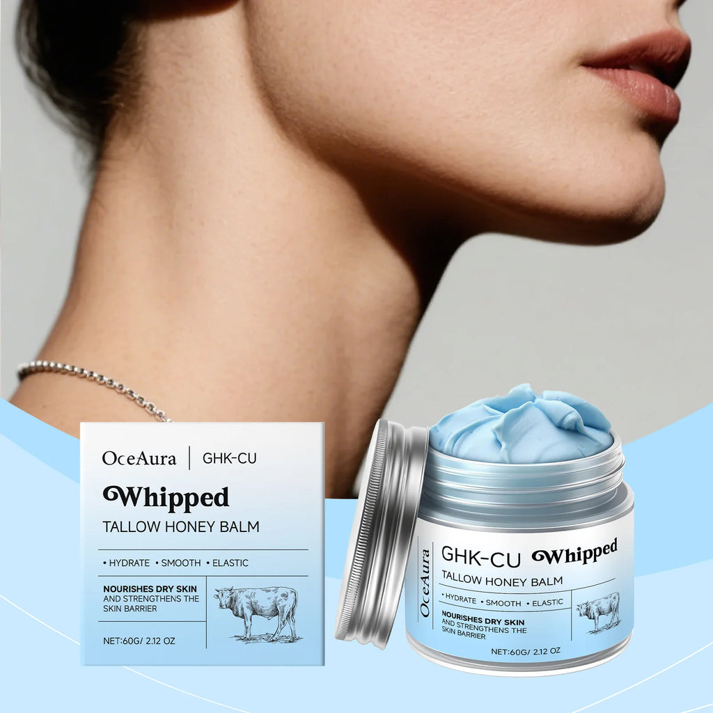OceAura Copper Peptides Beef Tallow Honey Moisturizer Cream 60g Face Moisturizer Cream Oasis Select