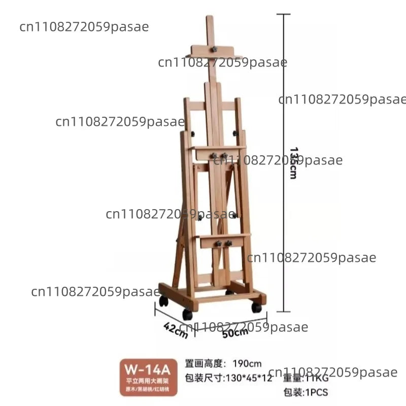 Adjustable Folding Art Easel – Oil Painting & Sketch Stand