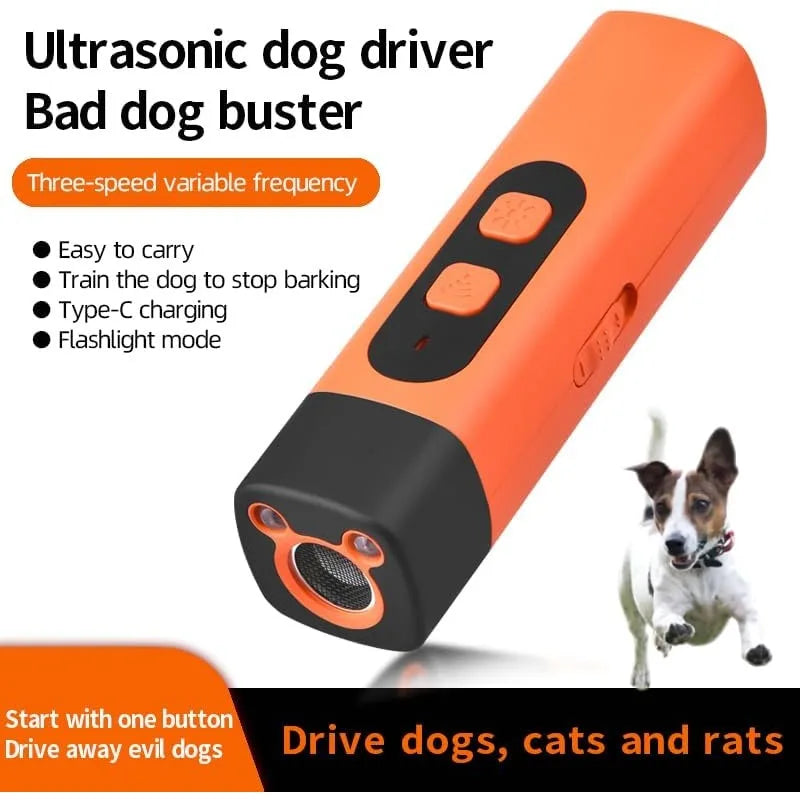 Safe Humane Long Range Anti-Barking Rechargeable Ultrasonic Pet Training Device Dog Barking Deterrent Trainer for All Dogs Oasis Select