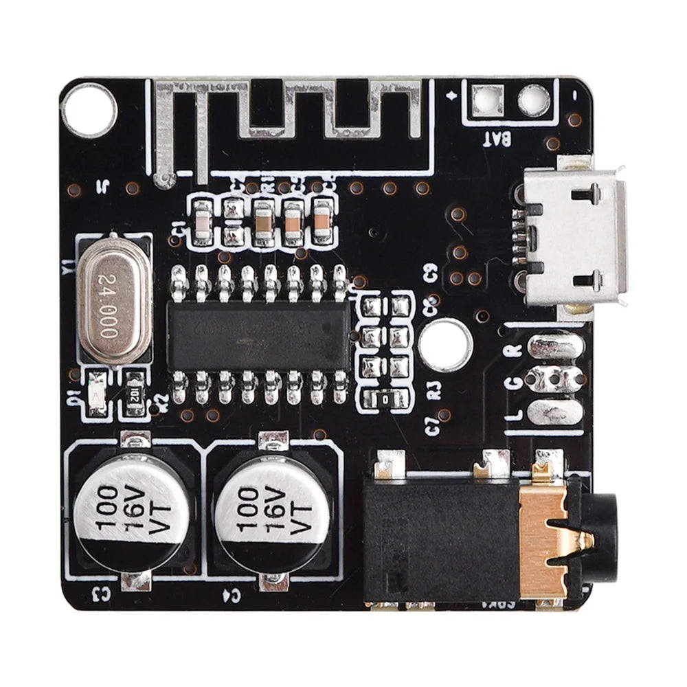 DC3.7~5V VHM-314 Bluetooth Audio Decoder Board MP3 Audio Receiver HiFi Stereo Lossless Sound Decoder Module Oasis Select Micro USB