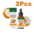Turmeric Brightening Oil Dark Spot Corrector Exfoliating Face Oil Even Skin Tone Nourishing Fades Sun Spots Body Face Skincare Oasis Select 2 x 30ml Boxed