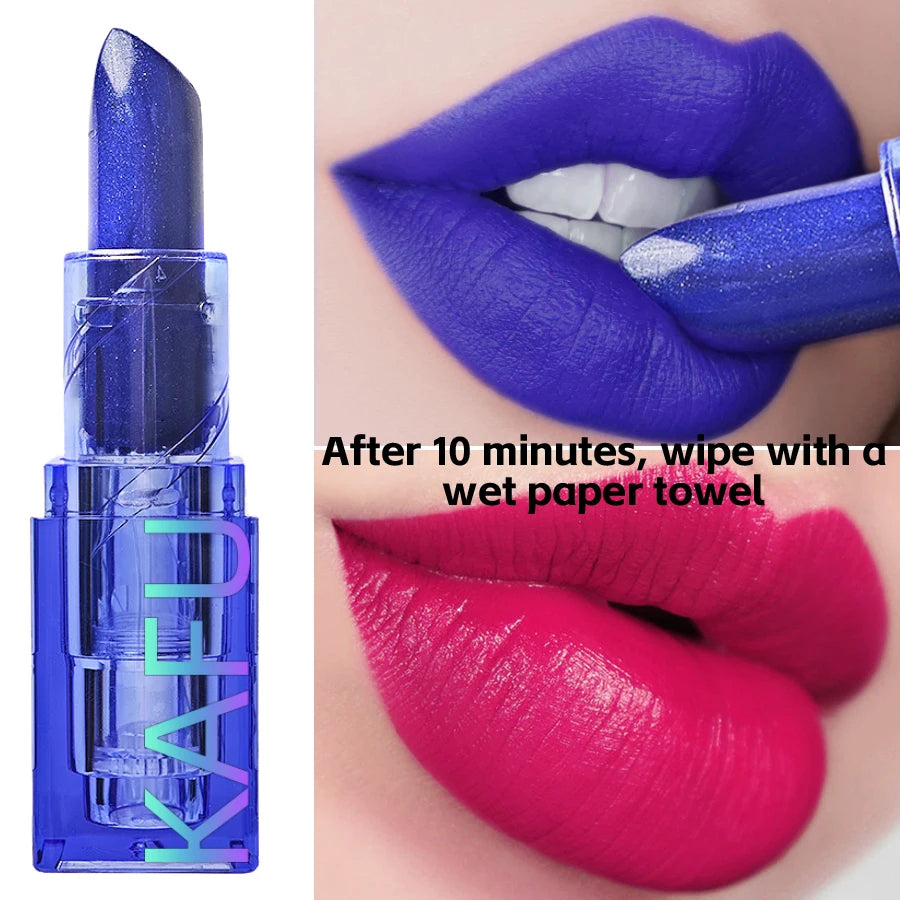 KAFURUX Blue Rose Color Changing Lipstick – Shimmer Gloss