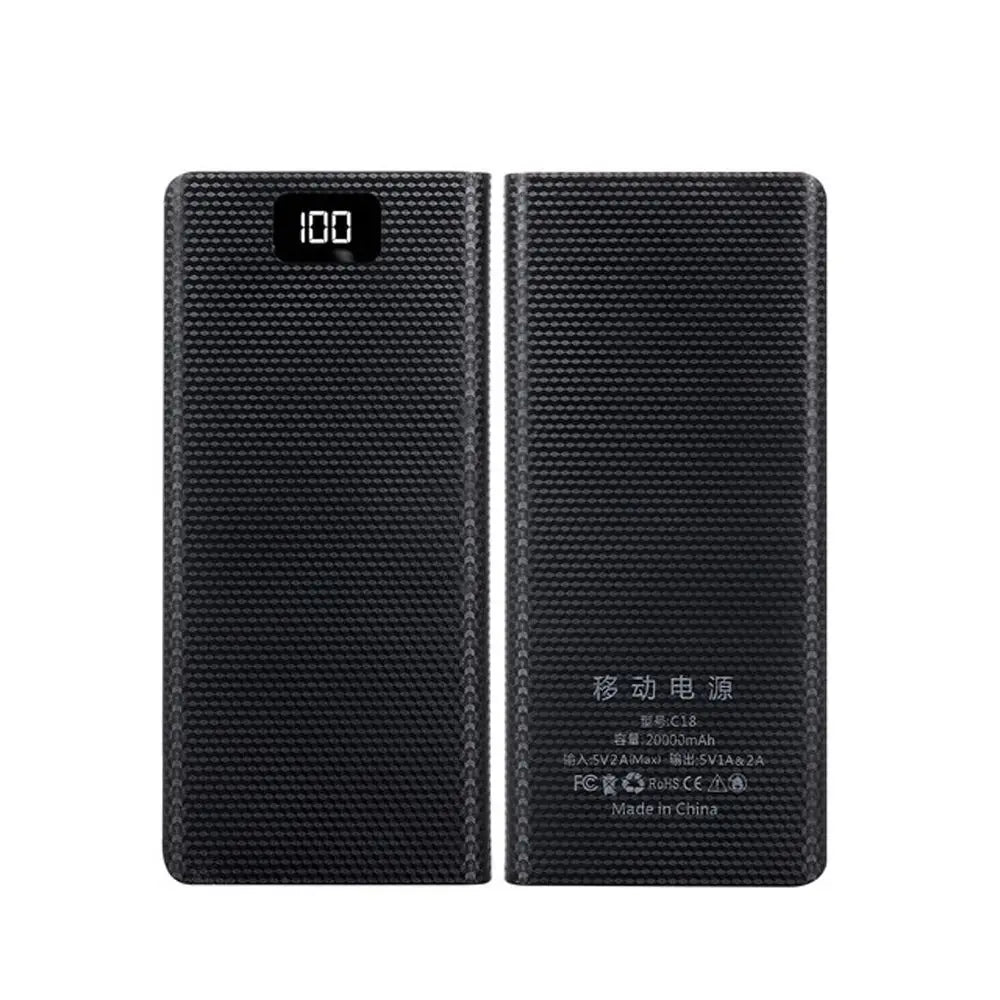 Box 8x18650 Battery Power Bank Holder Charger Box Battery Charger Box Power Bank Shell Battery Storage Boxes Power Bank Case Oasis Select black