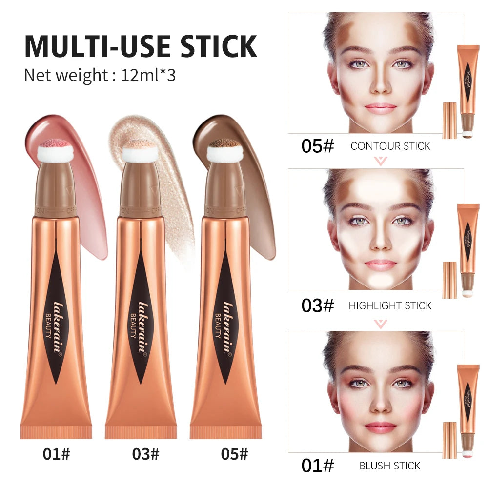 Beginner Makeup Gift Set – Foundation, Concealer, Lip Gloss & Blush Makeup Gift Set Oasis Select