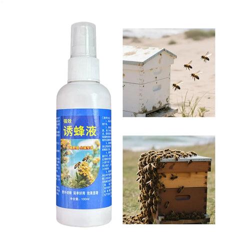 100ml Bee Attractant Spray Multipurpose Carpenter Attractant Lure Effective User-Friendly Bee Lure Bee Bait For Bee Lure Swarms Oasis Select