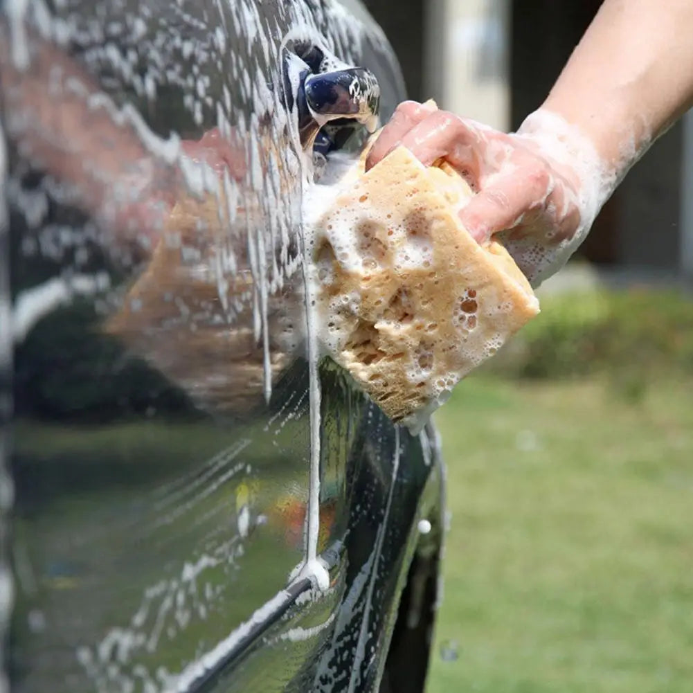 Large Honeycomb Car Washing Sponge – Scratch-Free Detailing