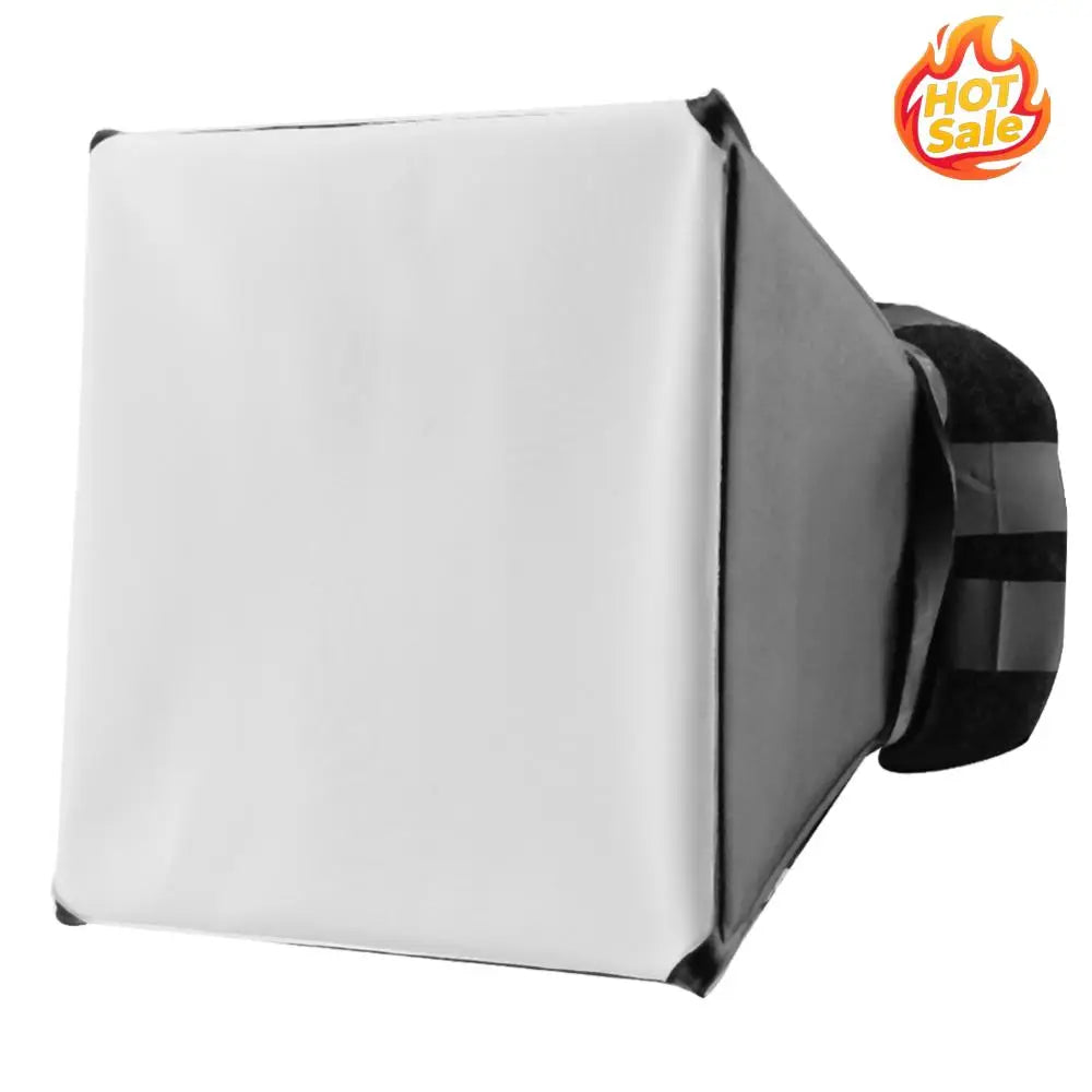 Flash Diffuser Reflector Softbox 125x100mm DSLR Photo Diffuser Soft Light Box Universal Foldable Accessories for Canon for Nikon Oasis Select