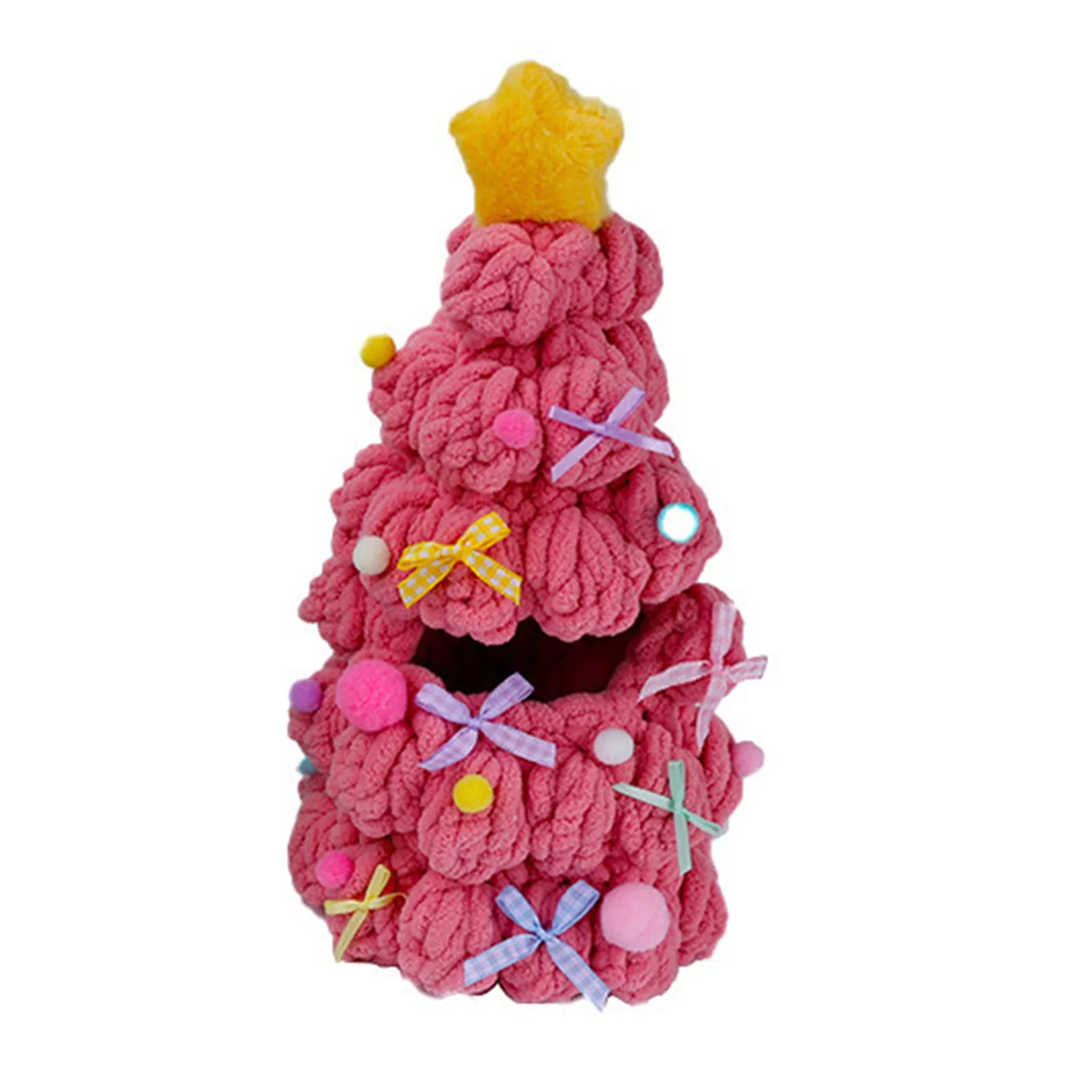 Handmade Crochet Christmas Tree Doll Outfit | 17cm Plush Doll