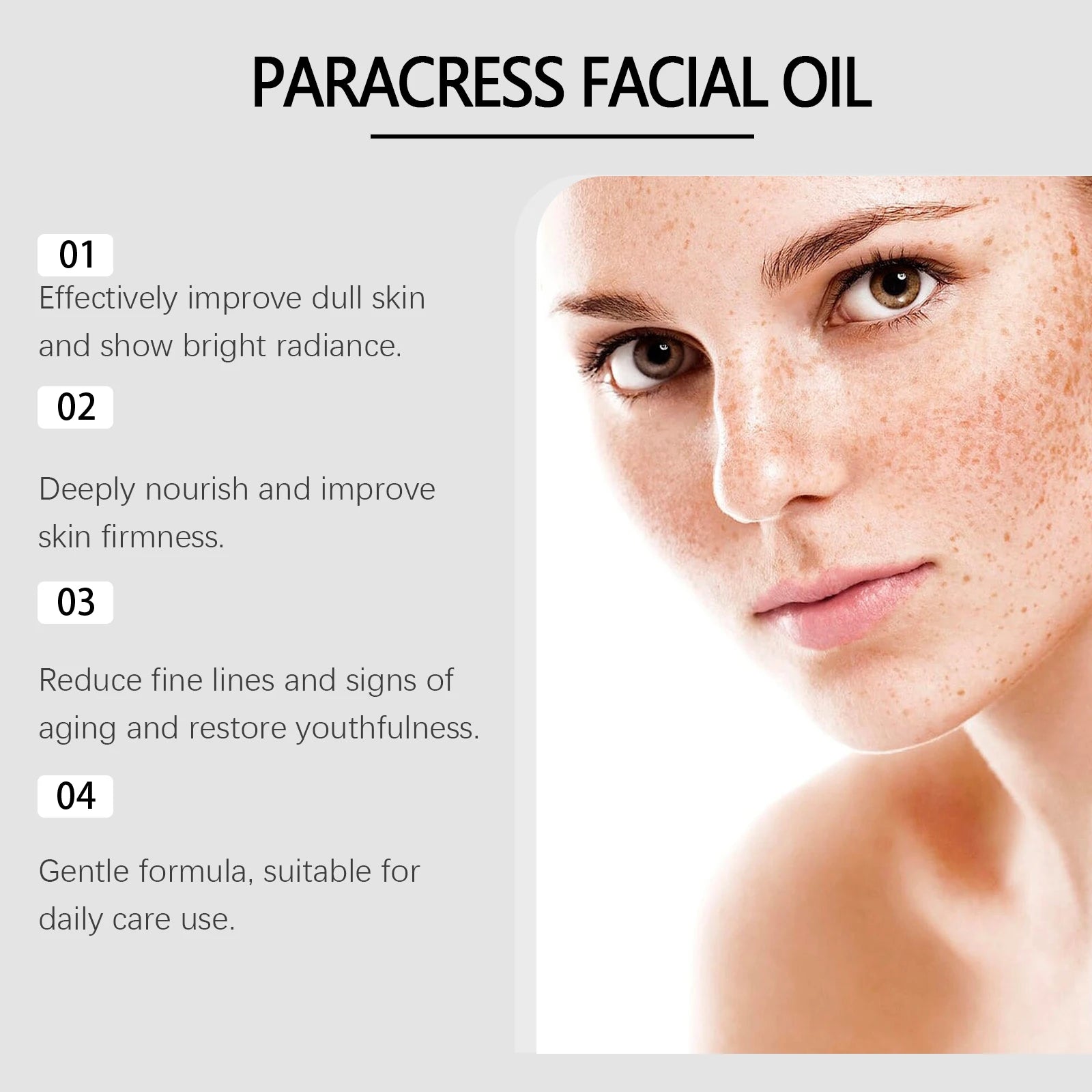 Hoygi Paracress Facial Oil – Barrier Repair & Brightening 60ml
