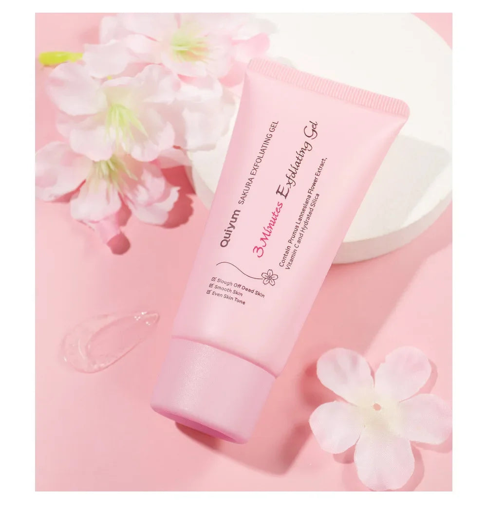 Sakura Peeling Exfoliating Gel Facial Scrub Deep Clean Even Skin Tone Moisturizing Repair Face Care For All Skin Types 30g 50g Oasis Select 50g