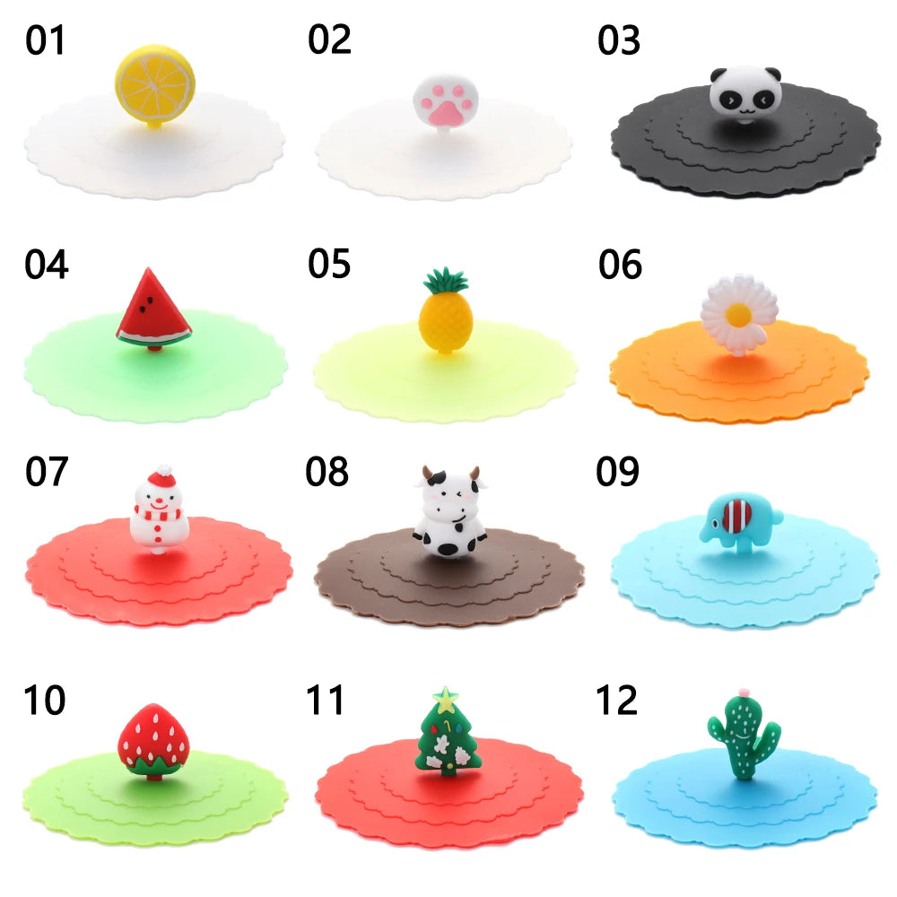 Seal Cap Reusable Leakproof Suction Cup Cover Dustproof Silicone Cup Cover Oasis Select