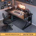 Multi-functional Household GoodsComputer Desk Desktop Simple E-sports Table And Chair Household Desk Student Writing Desk Oasis Select Black B