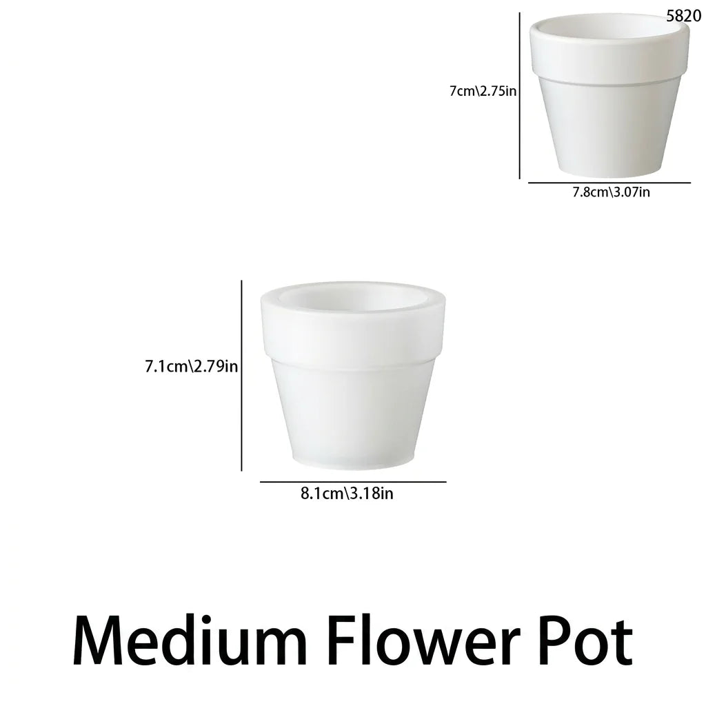 DIY Silicone Flower Pot Mold | Cement & Plaster Planter Mold