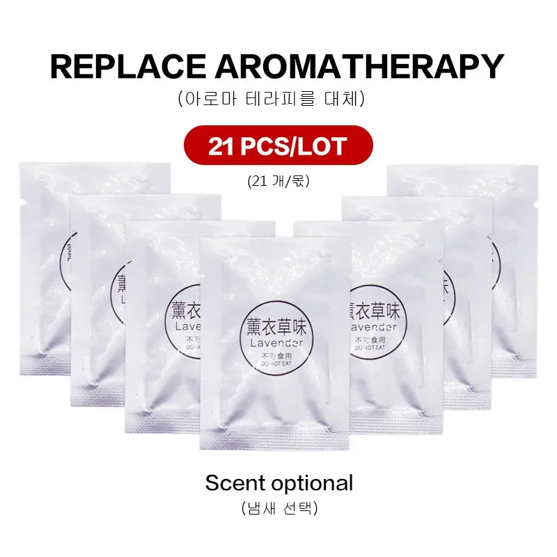 7/14/24PCS Car Air Freshener Export Car Air Conditioner Outlet Solid Perfume Car Perfume Stick Refill 7 Flavor Car Air Freshener Oasis Select 21Pcs Lavender
