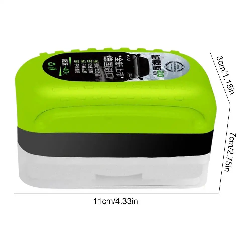 Car Glass Oil Film Cleaner Powerful Car Glass Cleaner Brush 50ml Labor-Saving Window Cleaner Automotive Windscreen Cleaner Oasis Select Green