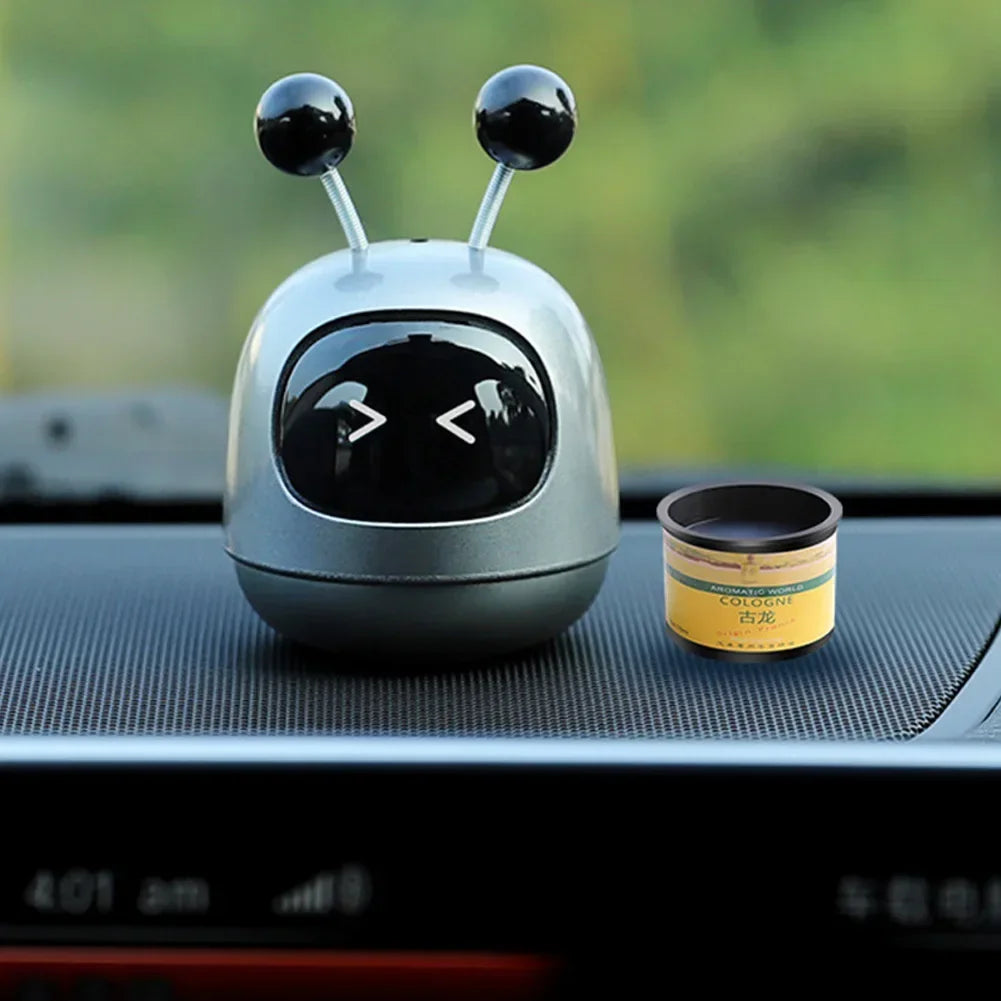 Anime Shaking Robot Car Interior Decoration For Car Dashboard Center Console Accessories To Enhance Vehicle Interior Style Oasis Select Gray China Mainland