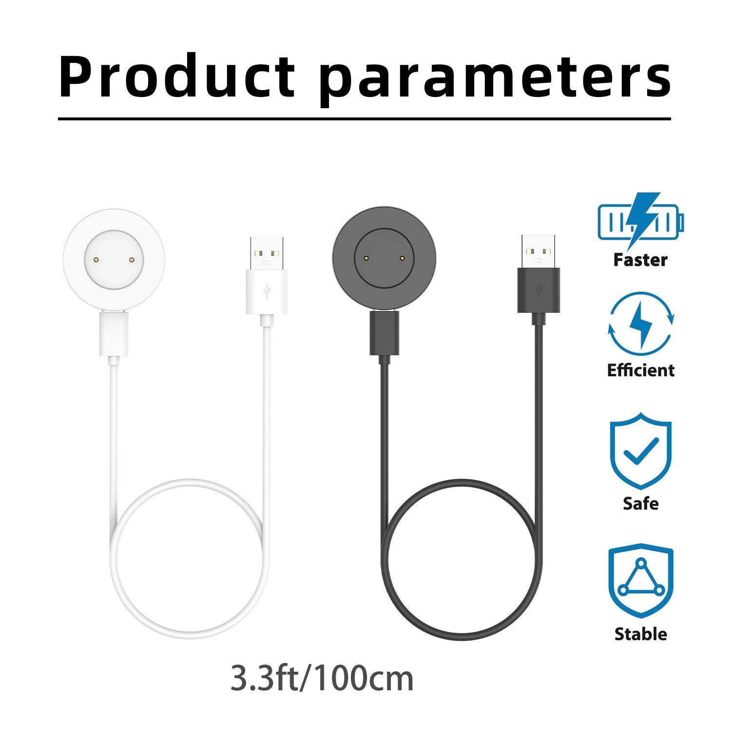 Huawei Watch GT/GT2/GT 2e & Honor Magic USB Charger Smartwatch Charger Oasis Select