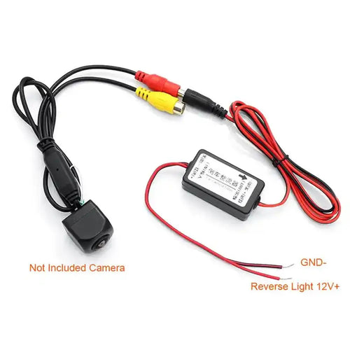 12V Anti-interference DC Power Relay Capacitor Filter Connector Auto Car Camera Filter For Car Parking Reverse Rear View Camera Oasis Select
