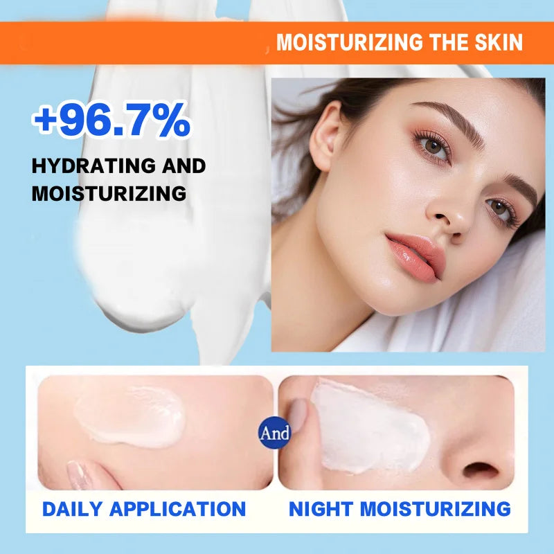 ROUSHUN Vitamin C Facial Moisturizer Cream – Unisex Daily
