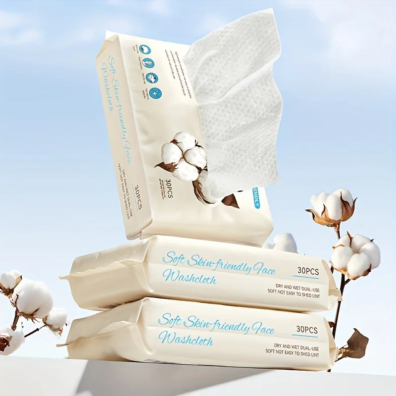 Skin Friendly Mask Towel Smoke Facial Cleansing Daily Makeup Remover Towel, Face Towel Oasis Select